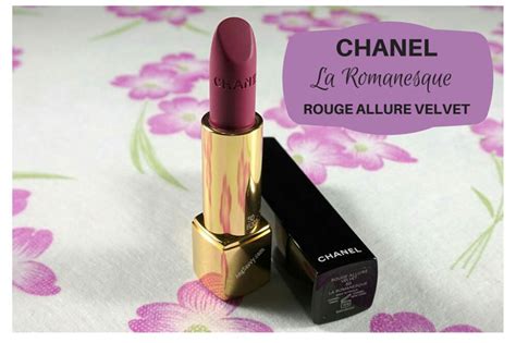 chanel la romanesque|Chanel La Romanesque (50) Rouge Allure Velvet Review.